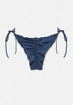 RUFFLED BIKINI BOTTOMS - Bikinibroekje - blue