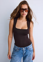 Top - dark brown