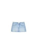Kokerrok - light-blue denim