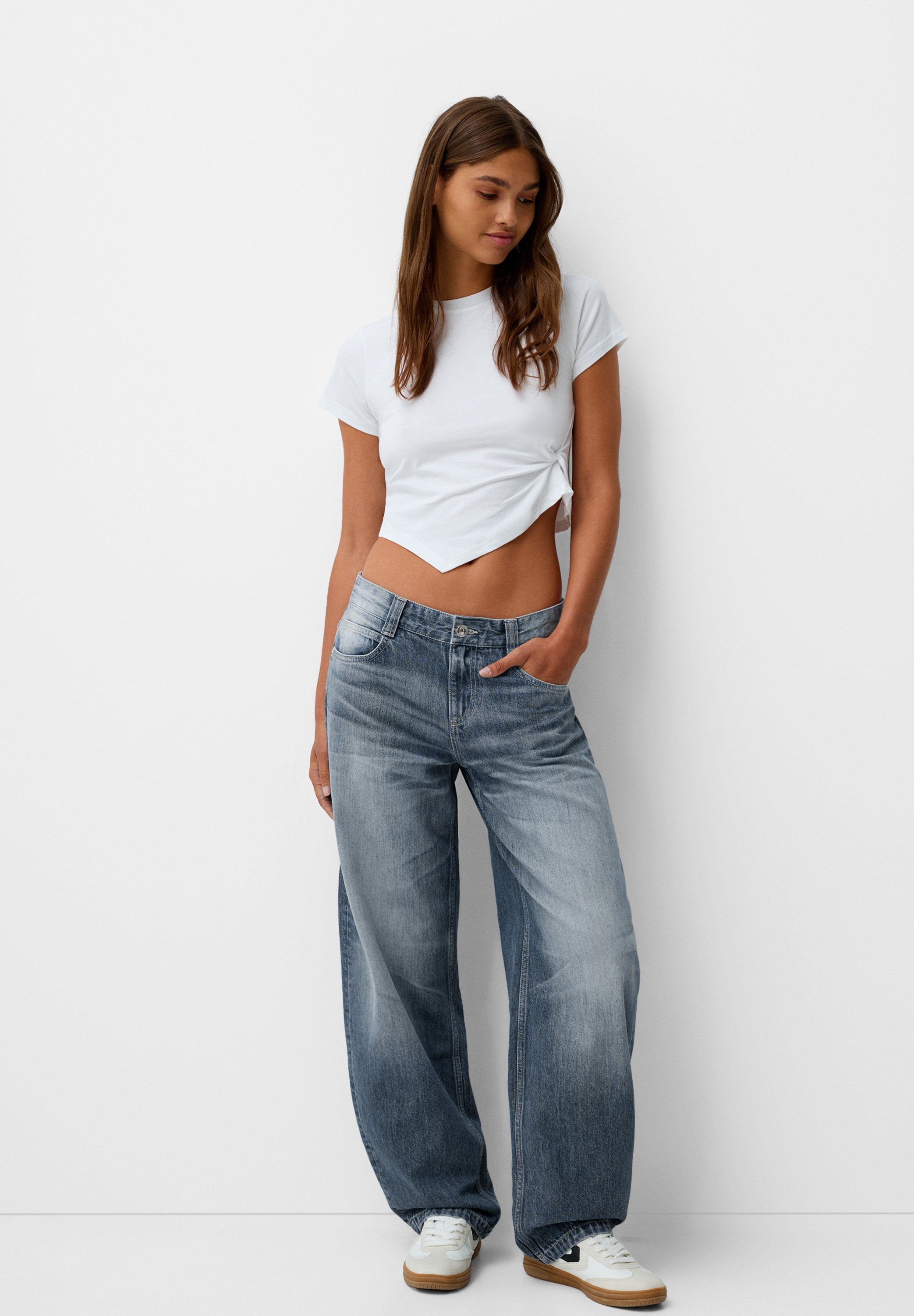 BALLOON - BAGGY - Relaxed fit jeans - dark blue