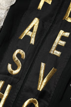 Black Fashion Devotion Embellish Mini Dress