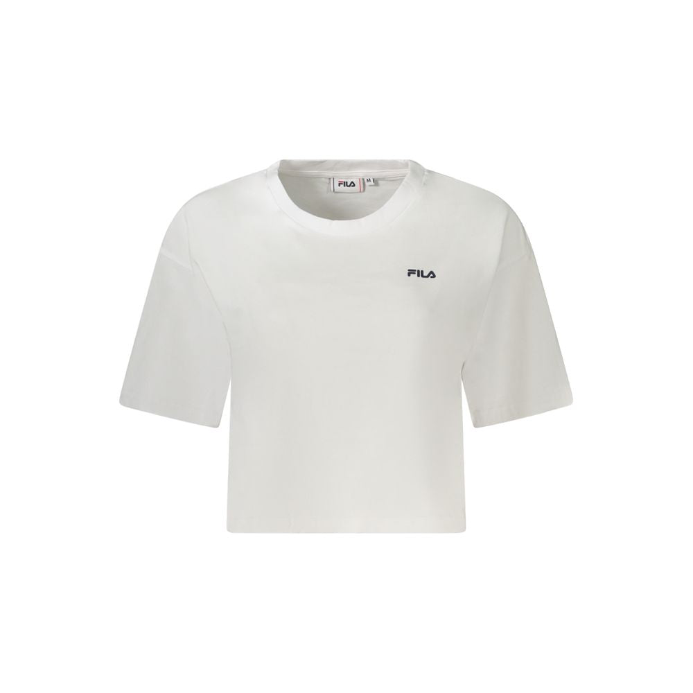 White Organic Cotton Women T-Shirt