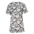 "Bianco Cotton Women's Dress"