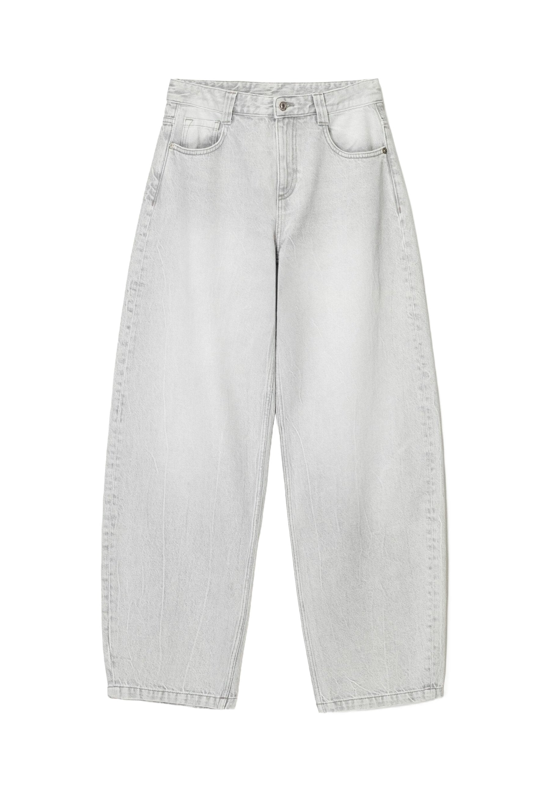 BALLOON - BAGGY - Relaxed fit jeans - grey