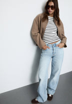 D92 - Straight leg jeans - light blue
