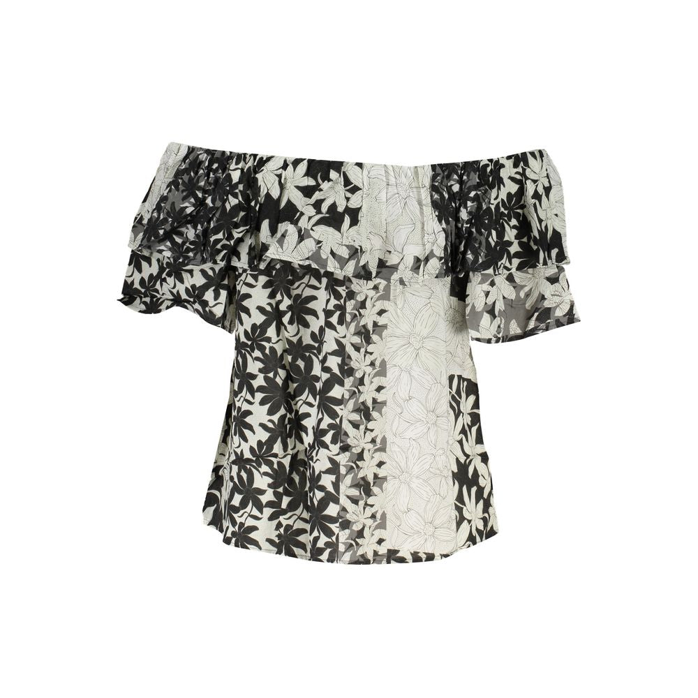 Bianco Cotton Women T-Shirt