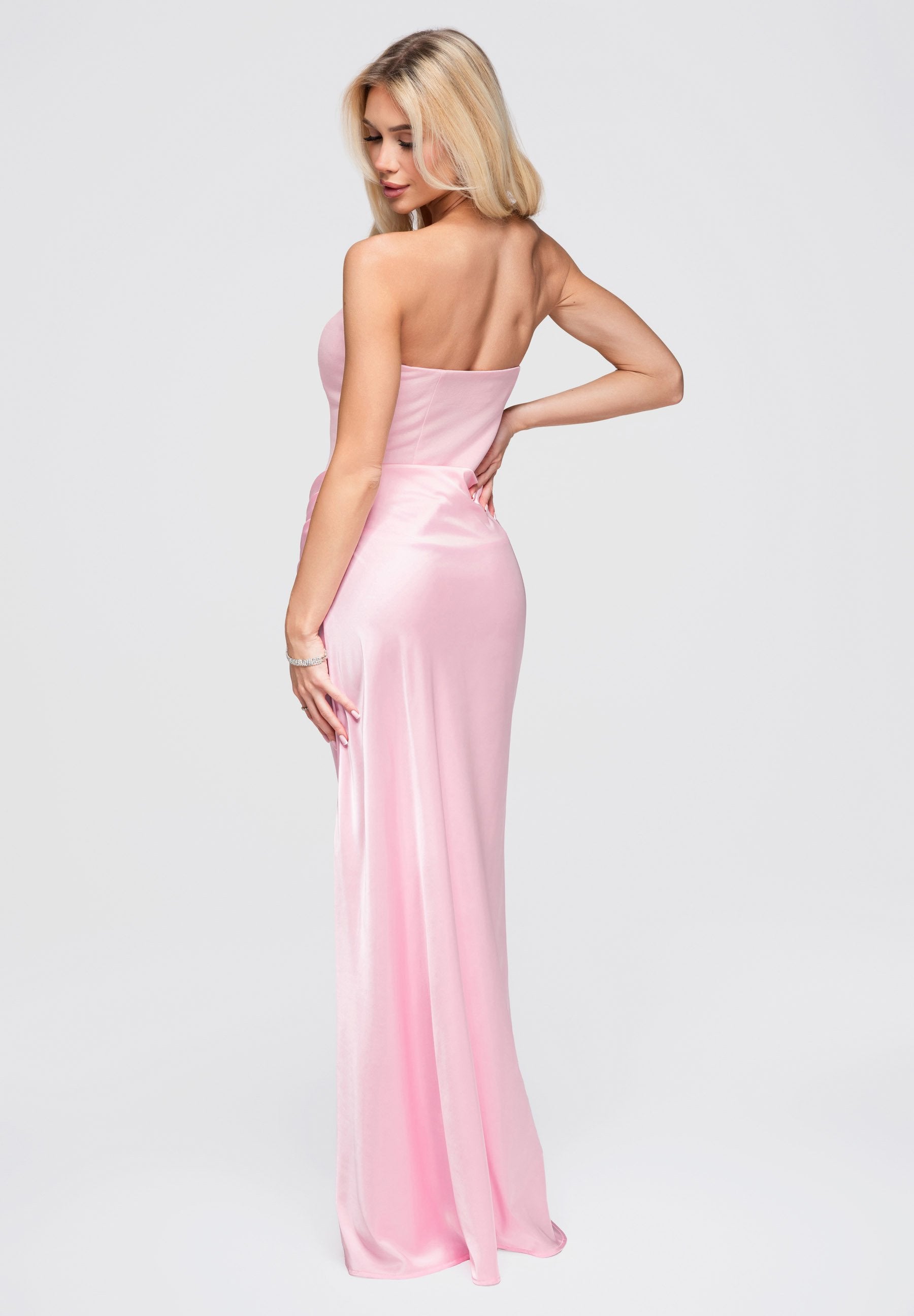DRESS LA-OM-DLR392 - Galajurk - pink
