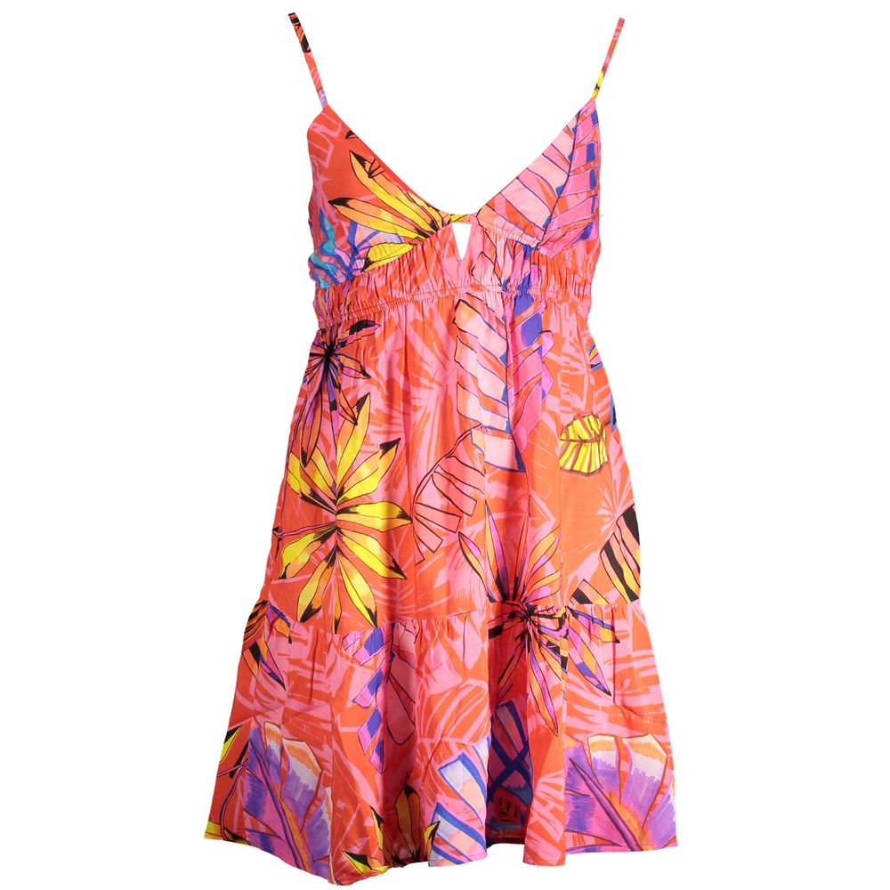 Rosso Polyester Women Dress
