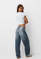 BALLOON - BAGGY - Relaxed fit jeans - dark blue