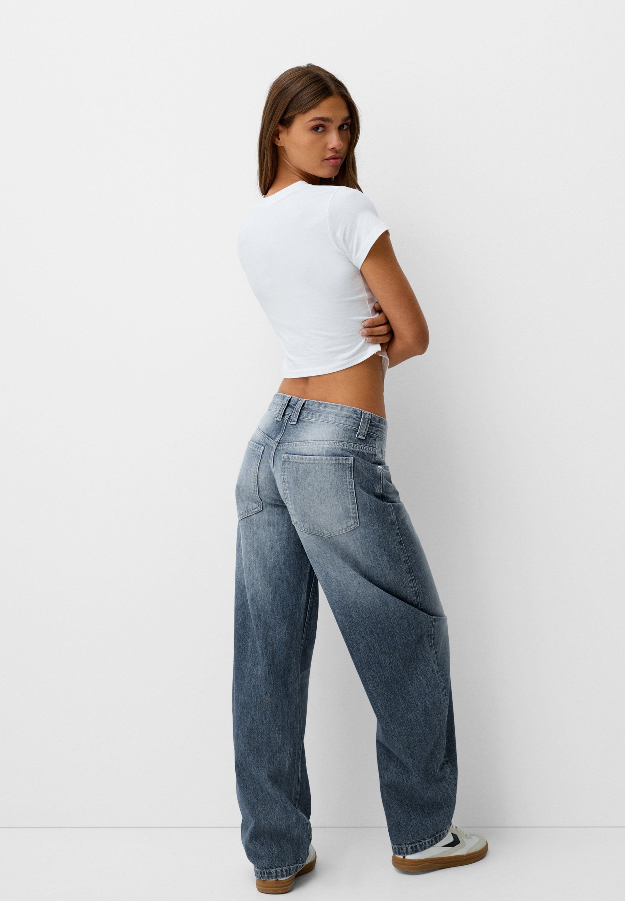 BALLOON - BAGGY - Relaxed fit jeans - dark blue
