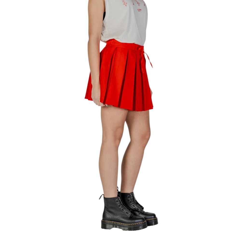 Multicolor Recycled Polyester Mini Skirt