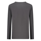 Black Cotton Women T-Shirt