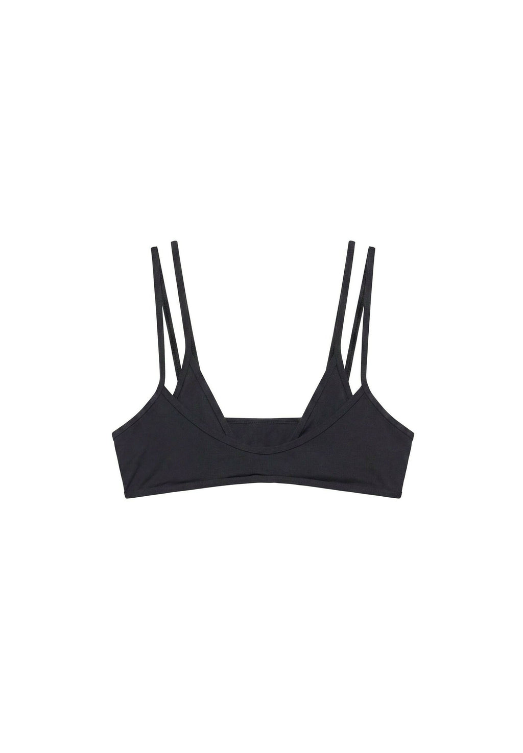 DOUBLE - BIKINI TOP - Bikinitop - black