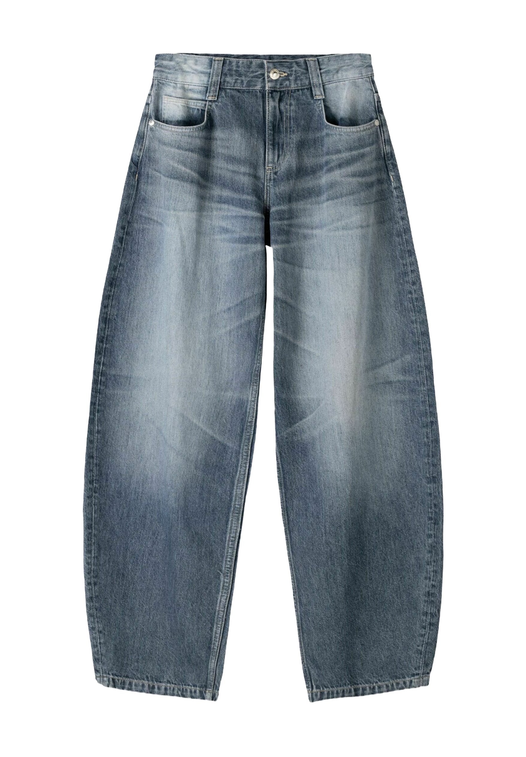 BALLOON - BAGGY - Relaxed fit jeans - dark blue