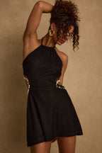 Alejandra Black Mini Dress