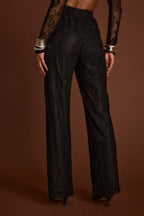 Ambrose Black Lace Pull On Pants