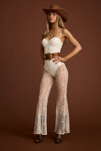 Belladonna Cream Lace Jumpsuit