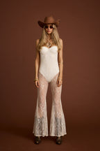 Belladonna Cream Lace Jumpsuit