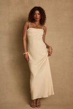 Canary Baby Yellow Maxi Dress