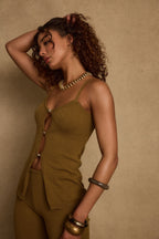 Cresta Moss Knit Top