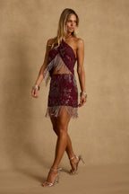 Luna Cove Mulberry Mini Skirt