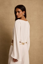 Clear Breeze White Linen Top