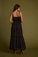 Darion Black Maxi Dress