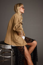 Fairfax Canvas Relaxed Fit Utility Jacket