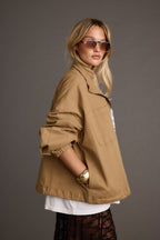 Fairfax Canvas Relaxed Fit Utility Jacket