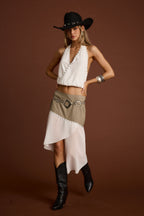 Mesa Muse Studded Midi Skirt