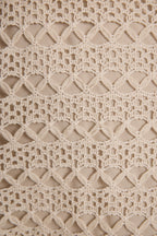 Haven Natural Crochet Mini Dress