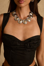 Lorelei Black Corset Top