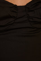 Lorelei Black Corset Top