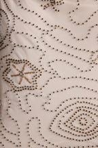 Julia White Beaded Maxi Skirt