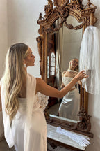 Mallorca White Strapless Top