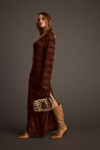 Melrose Espresso Maxi Dress