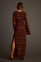 Melrose Espresso Maxi Dress