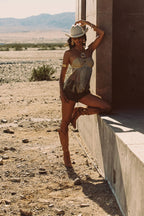 Moonbloom Gold Fringe Top