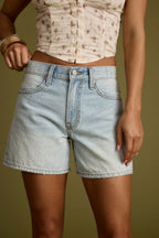Nico Light Wash Denim Shorts