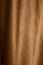 Natalia Bronze Strapless Maxi Dress