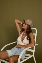 Nico Light Wash Denim Shorts