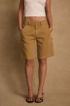 Parker Khaki Low Rise Cargo Short