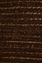 Prescott Mocha and Gold Micro Mini Skirt