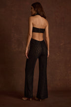 Princesa Black Lace Jumpsuit