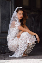 Rosemary White Lace Maxi Skirt
