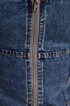 Sabine Denim Corset Top