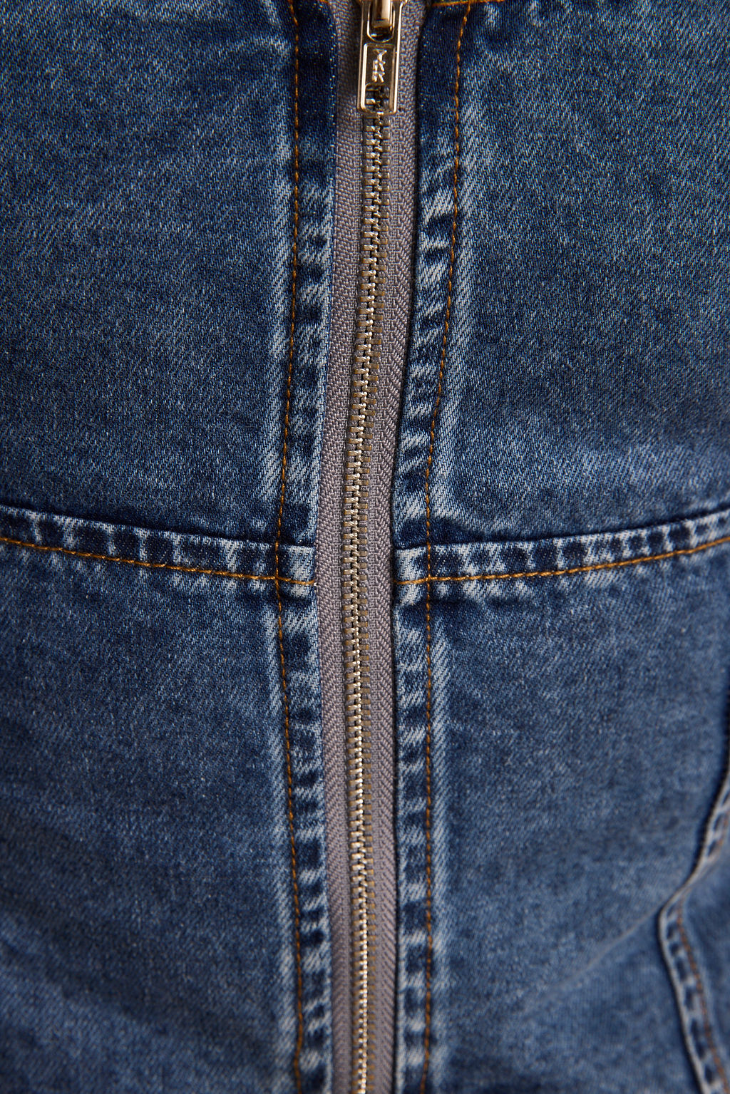 Sabine Denim Corset Top