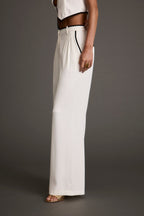 Skylar White Trousers