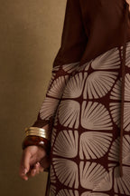 Thea Block Print Maxi Dress