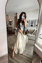 Dahlia Baby Yellow Maxi Skirt